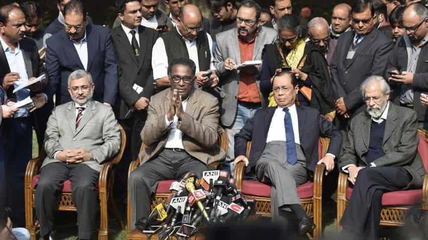 Situation in Supreme Court "not in order", say four senior judges Situation in Supreme Court "not in order", say four senior judges