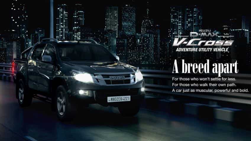 Isuzu launches updated D-Max V-Cross at Rs 14.31 lakh