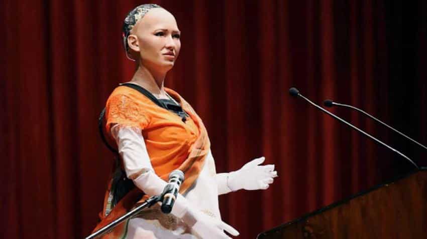 Humanoid Sophia may dazzle at global tech event in Hyderabad