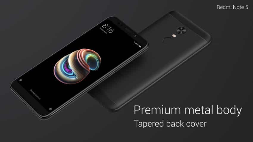 Xiaomi launches Redmi Note 5 starting at Rs 9,999 