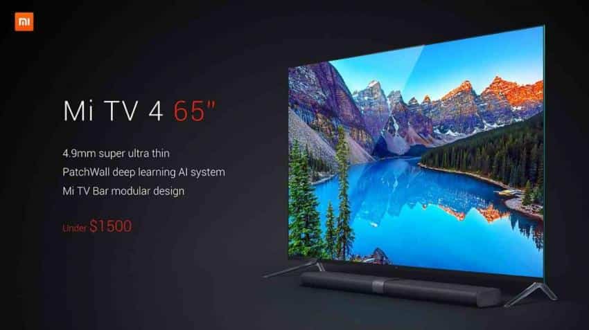 Xiaomi launches Mi TV 4 today in India Xiaomi launches Mi TV 4 today in India