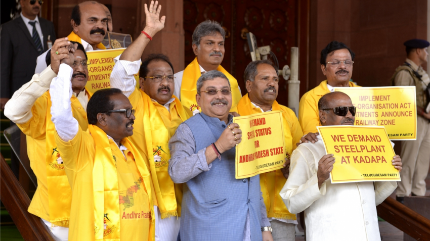 Ashok Gajapathi Raju, Y S Chowdary quit, but TDP to remain in NDA Ashok Gajapathi Raju, Y S Chowdary quit, but TDP to remain in NDA