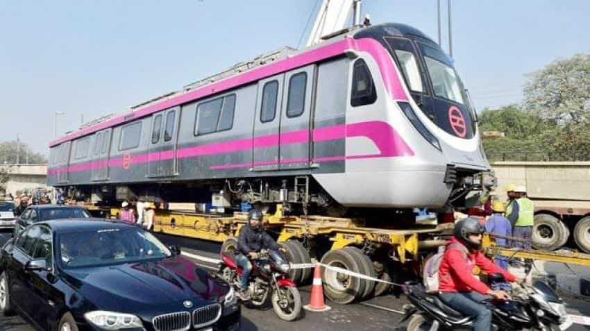 Good news! Delhi Metro Pink Line between Majlis Park-South Campus inaugurated Good news! Delhi Metro Pink Line between Majlis Park-South Campus inaugurated