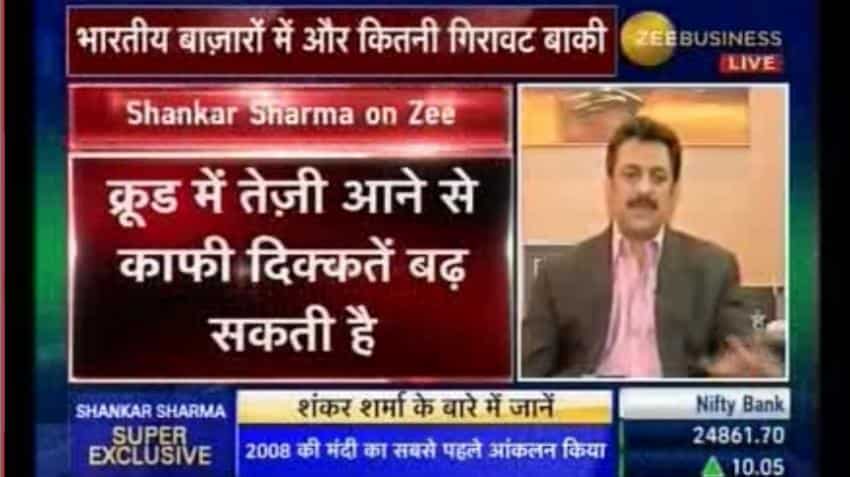 Shankar Sharma: India's macros to deteriorate over next 12 months Shankar Sharma: India's macros to deteriorate over next 12 months