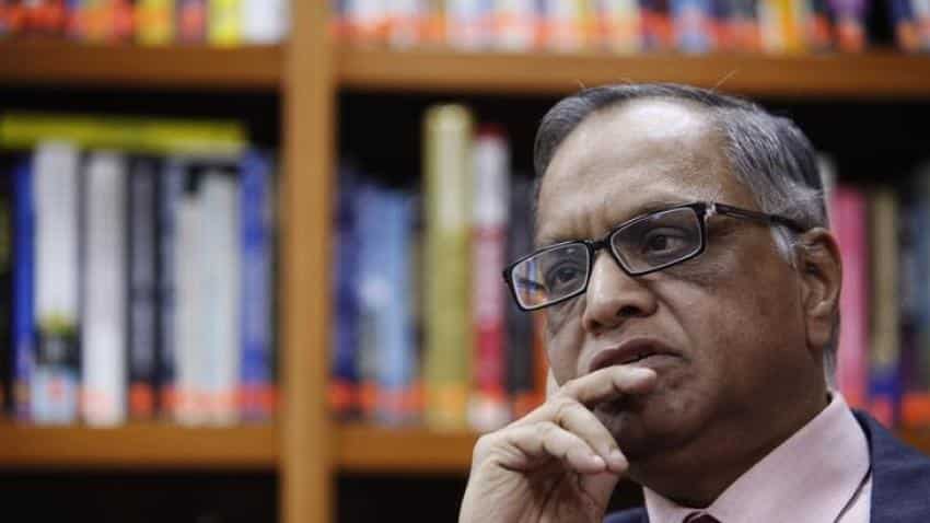 On demonetisation, this is what Infosys co-founder Narayana Murthy said On demonetisation, this is what Infosys co-founder Narayana Murthy said