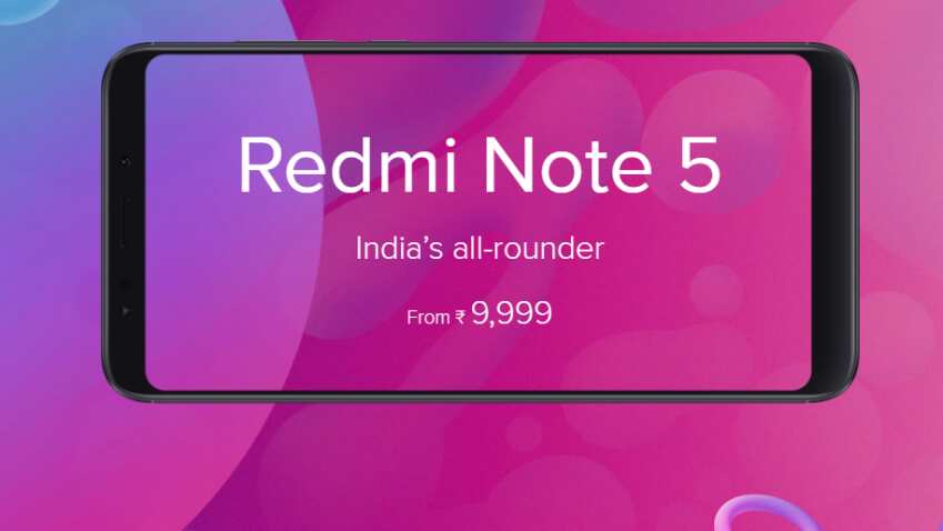 Redmi Note 5 price in India Rs 9,999; Xiaomi flash sale now on Mi.com, Flipkart; check offers