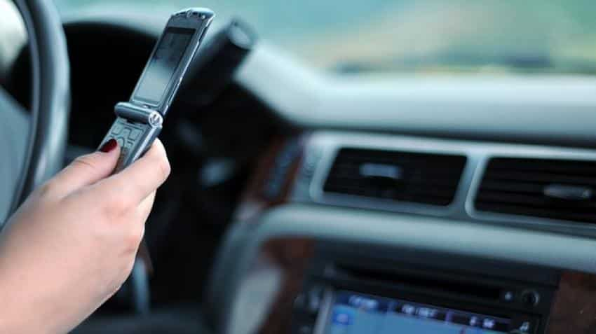 On mobile phone while driving? Clear and present danger ahead