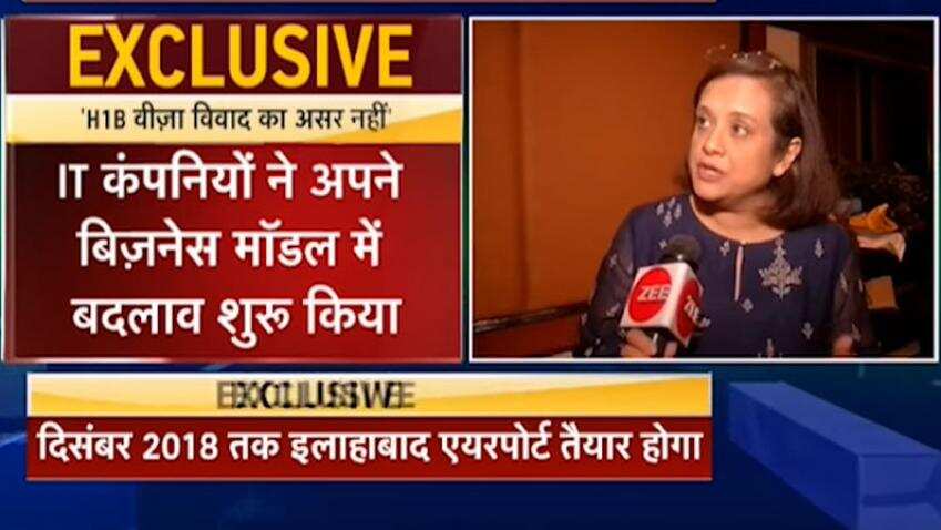 US H-1B is not an issue for the Indian IT Sector: Debjani Ghosh, NASSCOM President US H-1B is not an issue for the Indian IT Sector: Debjani Ghosh, NASSCOM President