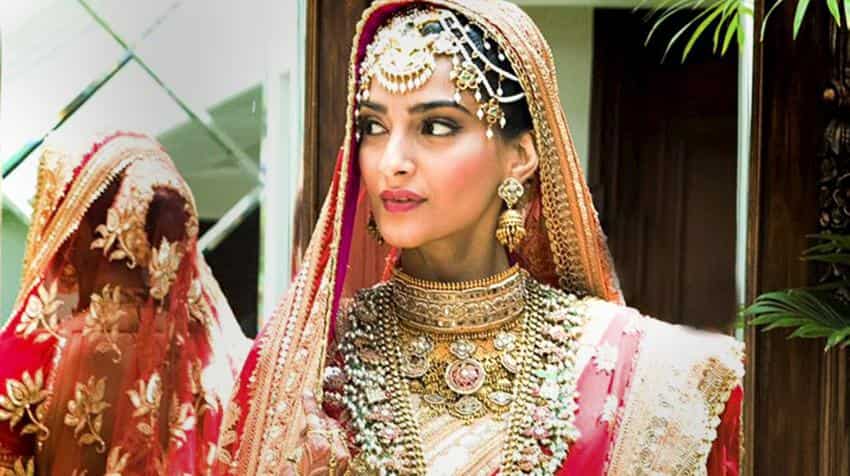 Meet The Bride: Sonam Kapoor Looks Ethereal In Red Lehenga