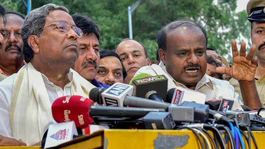 Karnataka election: Kumaraswamy makes shocking claim, says, "JDS MLAs are being offered Rs 100 crore each" Karnataka election: Kumaraswamy makes shocking claim, says, "JDS MLAs are being offered Rs 100 crore each"