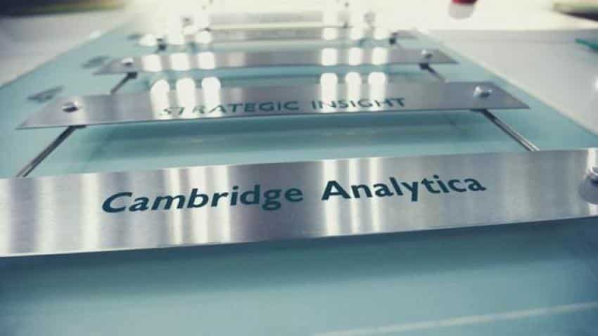  Cambridge Analytica files for bankruptcy in US following Facebook privacy scandal 