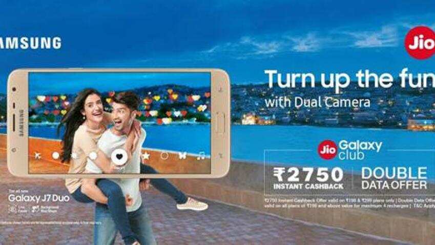 Reliance Jio data, cashback offers: Save Rs 2750 on Samsung Galaxy J2, Samsung Galaxy J7 smartphones