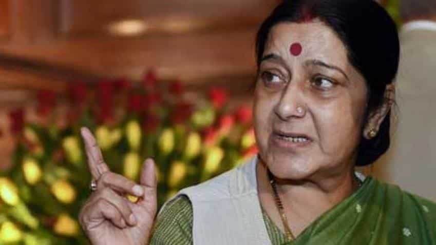 Sushma Swaraj's plane 'goes missing' for 14 minutes Sushma Swaraj's plane 'goes missing' for 14 minutes