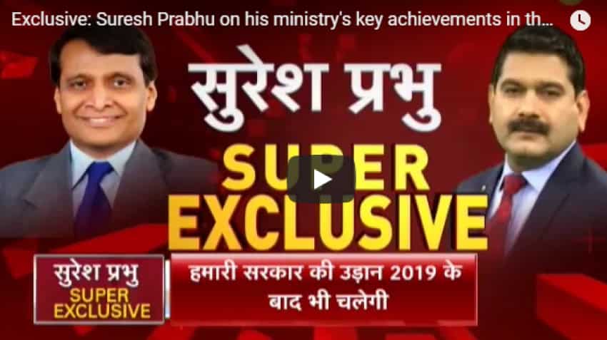 We want to make India a plane and drone manufacturing country: Suresh Prabhu to Zee Business