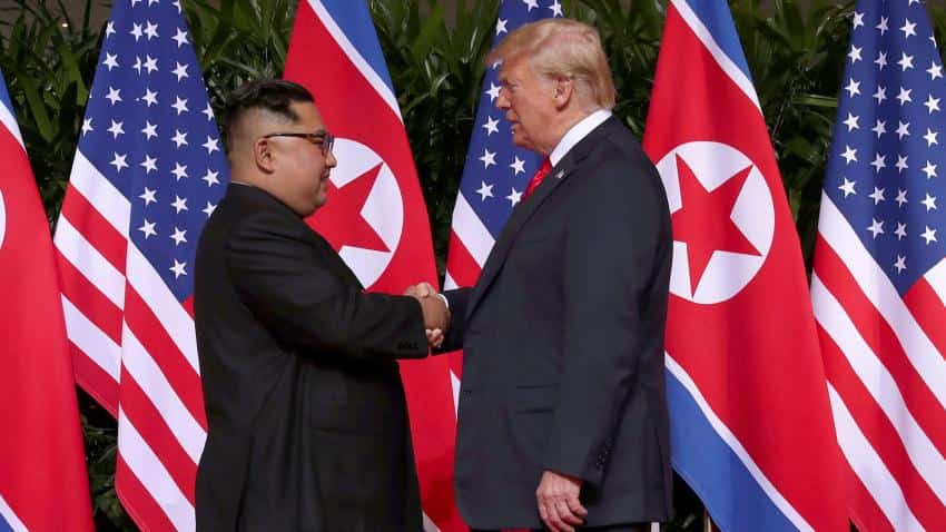 Donald Trump, Kim Jong-un sign 'comprehensive document' after historic summit Donald Trump, Kim Jong-un sign 'comprehensive document' after historic summit