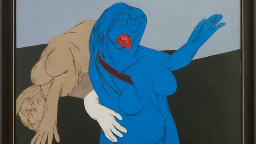 Tyeb Mehta's 'Kali' painting sold for a record Rs 26.4 cr Tyeb Mehta's 'Kali' painting sold for a record Rs 26.4 cr