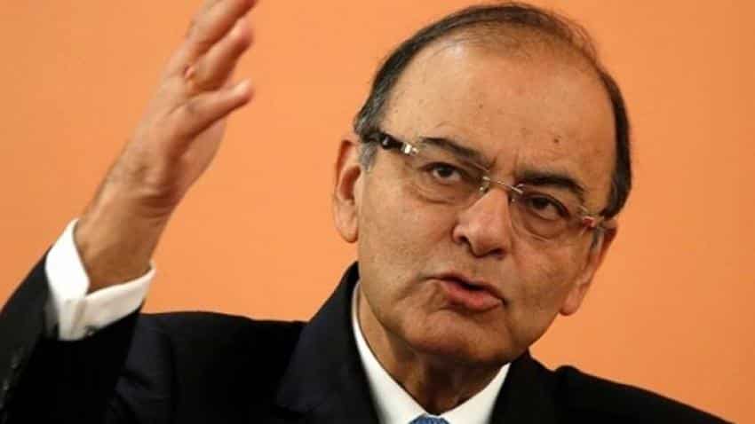Arun Jaitley lauds GDP growth at 7.7 pct, says job creation is on track Arun Jaitley lauds GDP growth at 7.7 pct, says job creation is on track