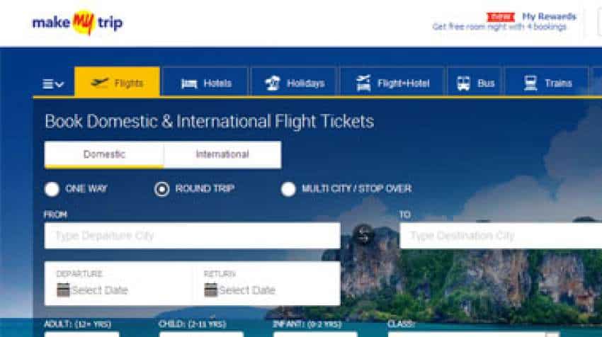 Make My Trip Domestic Flights Offer: Get Rs 1299 cashback on bookings Make My Trip Domestic Flights Offer: Get Rs 1299 cashback on bookings