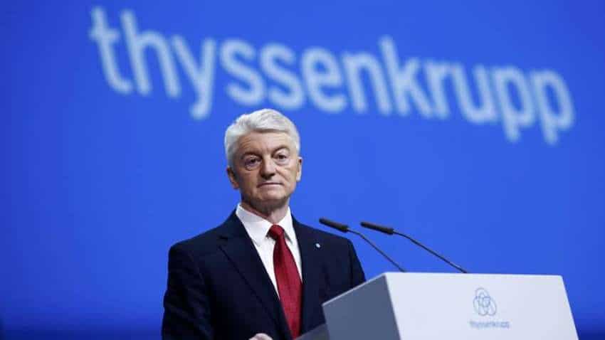 After merger with Tata Steel, Thyssenkrupp CEO steps down