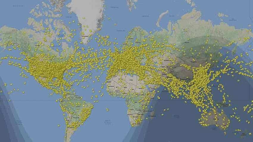 Aviation history! Busiest air traffic day ever! Check captivating clip of planes in the sky