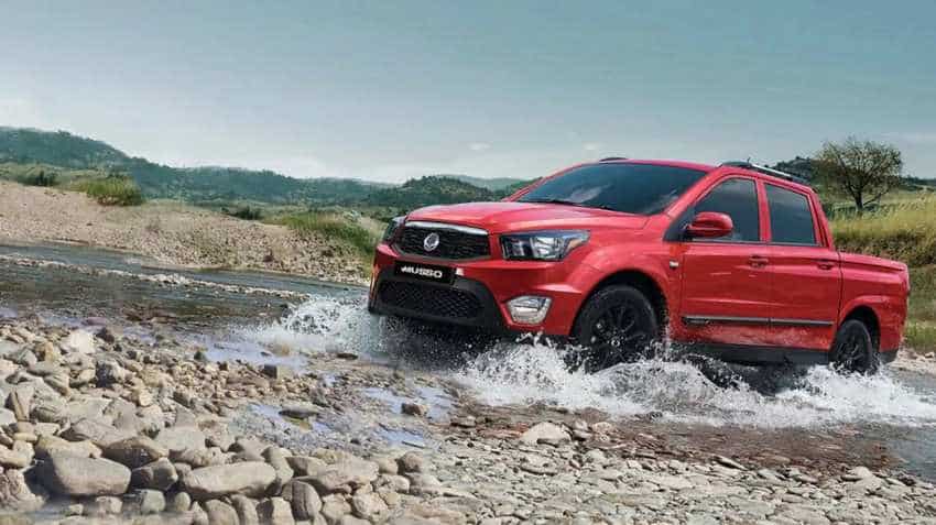 Mahindra owned Ssangyong Musso: Check out this massive SUV