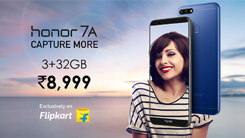 Honor 7A sale to begin tomorrow exclusively on Flipkart; Know price, features and specs Honor 7A sale to begin tomorrow exclusively on Flipkart; Know price, features and specs