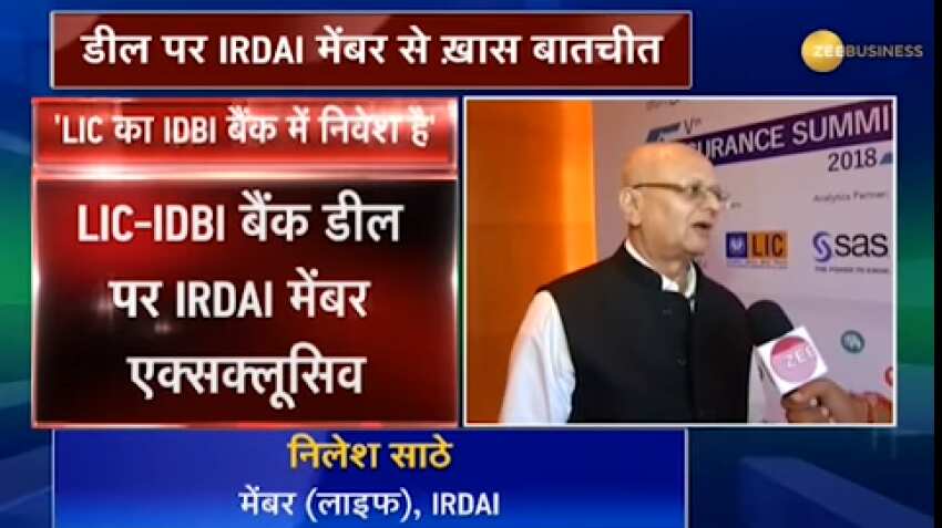 No timeline has been fixed to reduce LIC share in IDBI Bank: Nilesh Sathe, IRDAI 