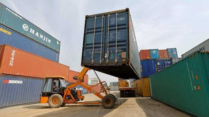 India&#039;s exports up 17.57 pct at $27.7 bn in June; trade deficit widens to 43-month high