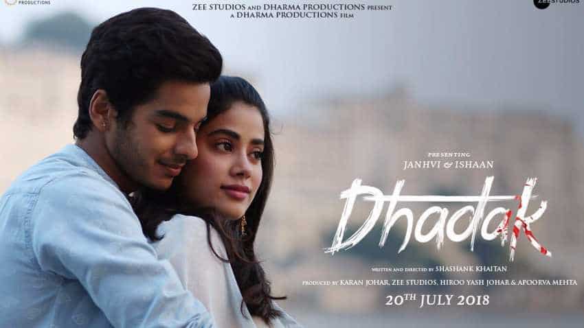 Dhadak box office collection day 1: Janhvi Kapoor, Ishaan Khatter movie set to earn Rs 25 cr