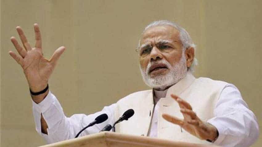 PM Narendra Modi says not afraid of being seen with industrialists, opposition hits back