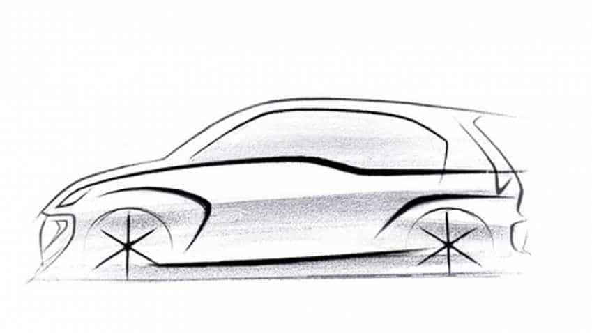 New Hyundai Santro (AH2) first design sketch teased; no price yet, but check out sporty style