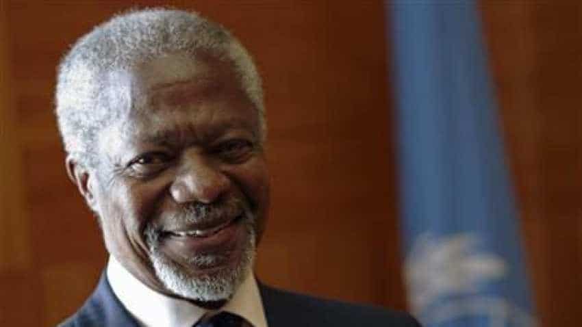 Former UN Secretary-General Kofi Annan dies at age 80