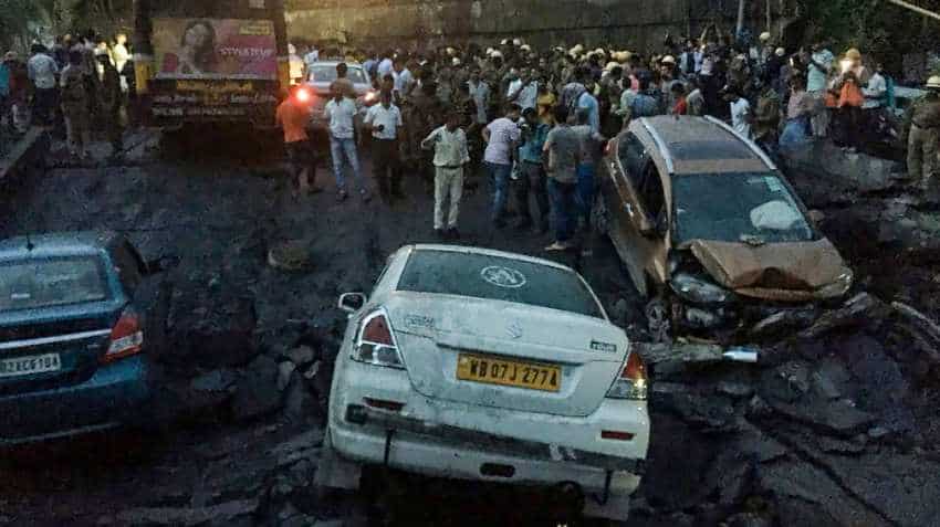 Kolkata Bridge Collapse updates: Alert for flyers; Majerhat mishap hits Railway, traffic