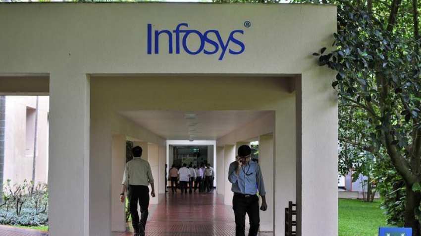 Infosys share prices surge 4.4% intraday, hit record high of Rs 748.50 Infosys share prices surge 4.4% intraday, hit record high of Rs 748.50
