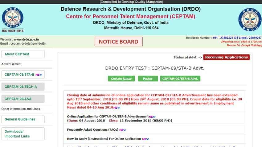 7th pay Commission pay matrix: Top jobs available paying Rs 50,000 salary; check DRDO CEPTAM 9 recruitment 2018 on drdo.gov.in