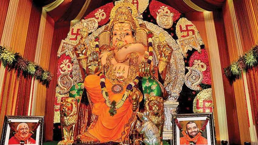 Ganesh Chaturthi: Mumbai's richest Bappa! With 68 kg gold and 327 kg silver, this Ganpati event is insured for Rs 265 crore Ganesh Chaturthi: Mumbai's richest Bappa! With 68 kg gold and 327 kg silver, this Ganpati event is insured for Rs 265 crore