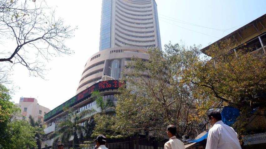Sensex cracks 350 points on profit-booking, weak global cues