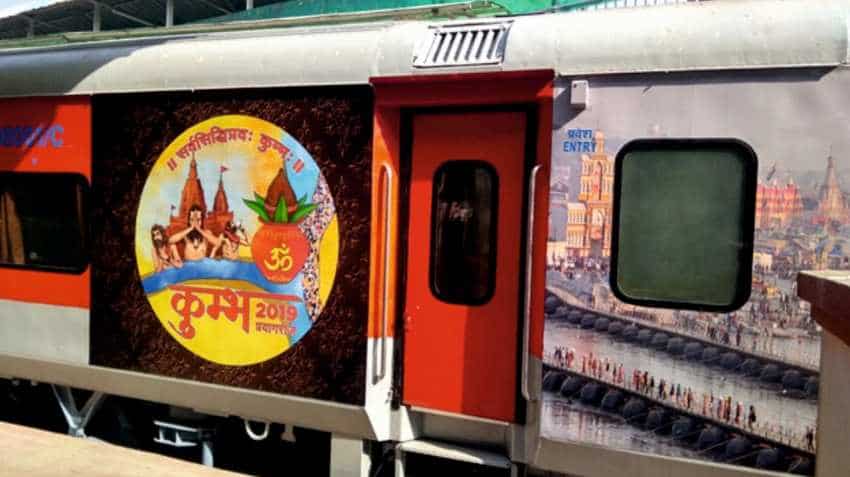 Indian Railways promises a special Kumbh mela experience, gives Prayagraj Express coach a makeover; watch video