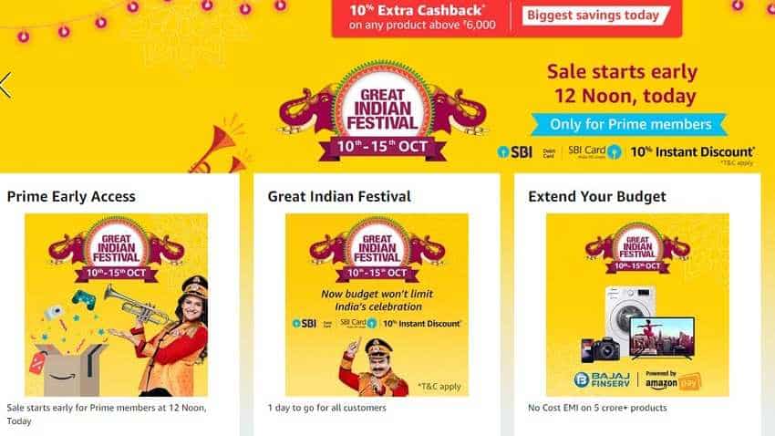 Amazon Great India Sale 2018: Get early access to all offers; here's how Amazon Great India Sale 2018: Get early access to all offers; here's how