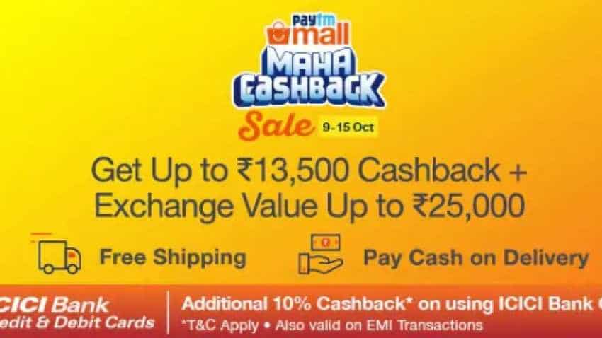 Rs 501 crore cashback! Win Gold, Renault KWID, get cheap iPhones and more - Check Paytm festival sale details Rs 501 crore cashback! Win Gold, Renault KWID, get cheap iPhones and more - Check Paytm festival sale details