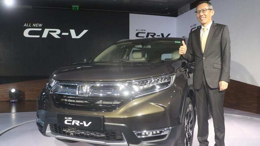 Honda launches new CR-V, prices start Rs 28.15 lakh; check details here Honda launches new CR-V, prices start Rs 28.15 lakh; check details here