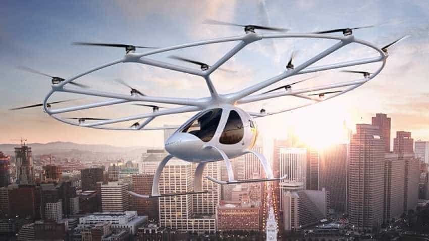Taxis in the Sky! Yes, aviation miracle in this city Volocopter Singapore driverless hover-taxi