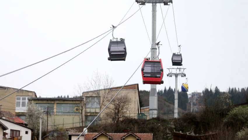 Nitin Gadkari dubs India as 'goldmine' for ropeways; asks Doppelmayr to tap opportunities Nitin Gadkari dubs India as 'goldmine' for ropeways; asks Doppelmayr to tap opportunities