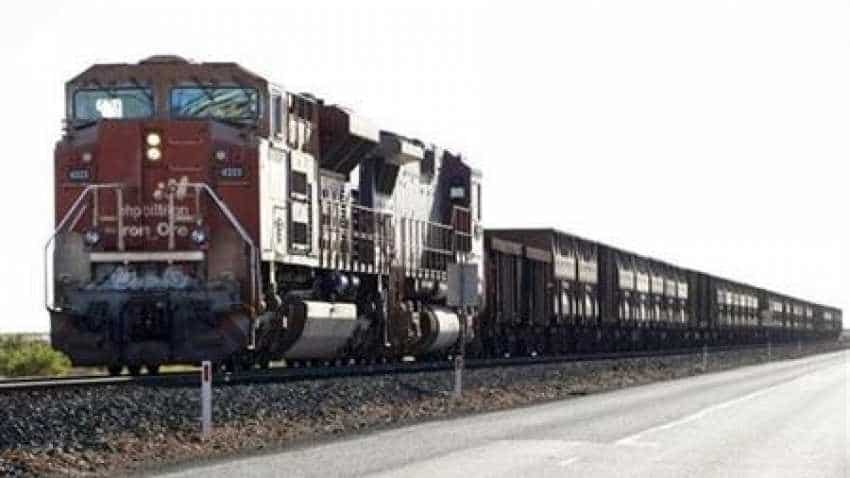 This train was derailed deliberately