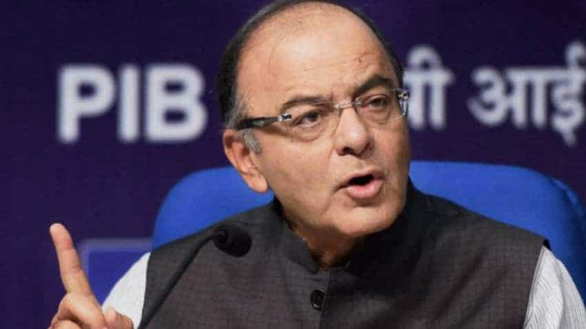 On notebandi anniv, Arun Jaitley dishes out debit, credit cards lesson for Mastercard, Visa