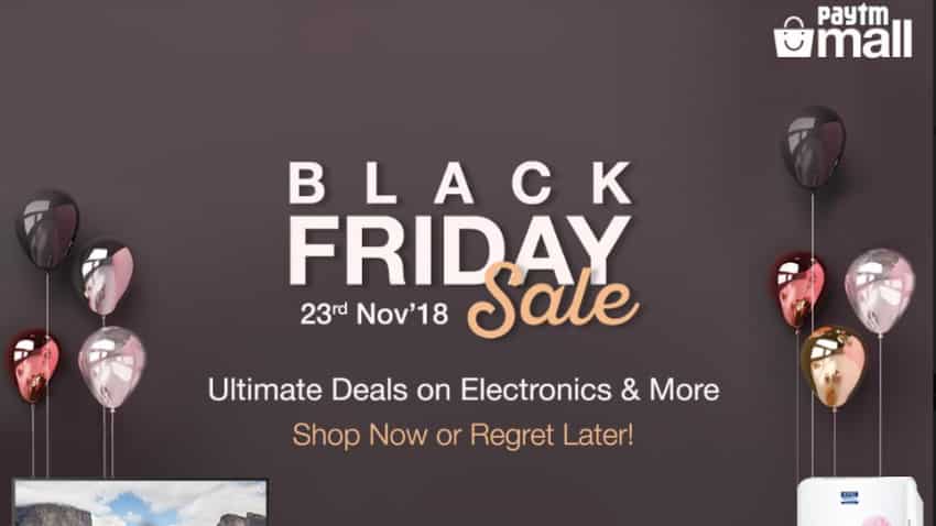 Paytm Mall Black Friday sale live now: Check out top deals in electronics, home appliances and more Paytm Mall Black Friday sale live now: Check out top deals in electronics, home appliances and more