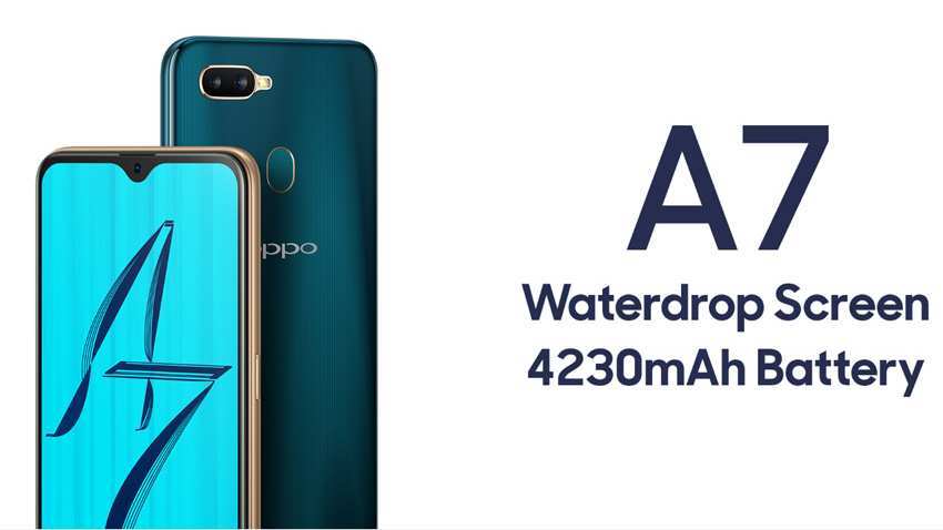 This smartphone will match your hunger for power! Oppo A7 priced at Rs 16,990 with 4230mAh battery launched in India