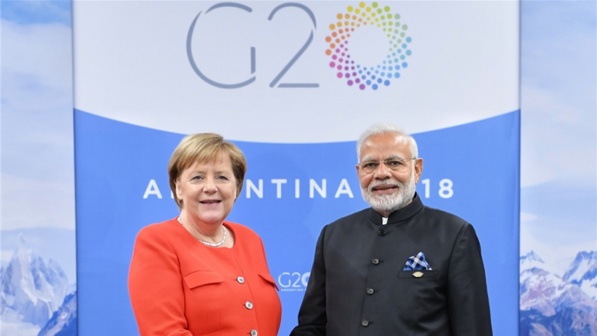 G20 summit: PM Modi meets Merkel, Macron and others, discusses bilateral relations G20 summit: PM Modi meets Merkel, Macron and others, discusses bilateral relations