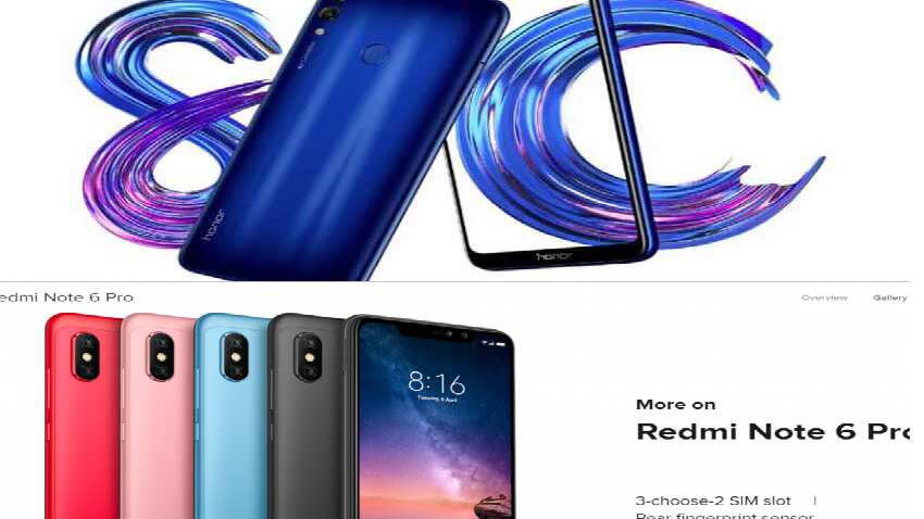 Honor 8C vs Redmi Note 6 Pro: Know price, specification and features to offers