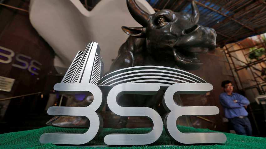 Sensex, Nifty end flat over weak rupee, macro data